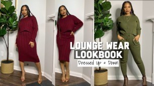 'Loungewear Lookbook 2020 (Dressed Up & Down)'
