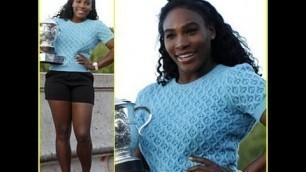 'Serena Williams Celebrates French Open win in at Eiffel Tower'