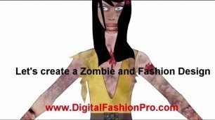 'The Walking Dead Inspired Fashion Design for Zombies and Walkers'