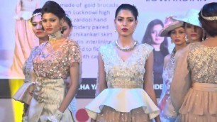 '6. Edwardian Theme  - INIFD Deccan Pune Annual Fashion Show 2016 - The Unbroken Bond'