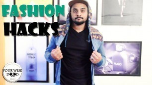 'Fashion & Clothing hacks 2016 | Easy tips | Four Wise Doods'