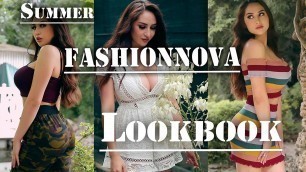'FASHIONNOVA SUMMER LOOKBOOK 2019'