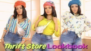 'Thrift Store Fashion Lookbook (Plus Size)'