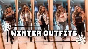 'AFFORDABLE WINTER OUTFITS/ LOOKBOOK | MIDSIZE FASHION'