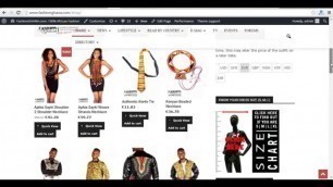 'FashionGHANA.com - African Fashion Online Boutique; Fabric Selection'