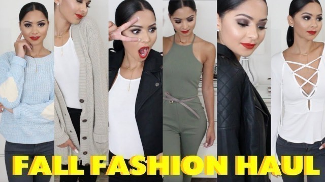 'Fall Fashion Haul & TRY ON | Diana Saldana'