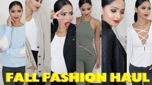 'Fall Fashion Haul & TRY ON | Diana Saldana'
