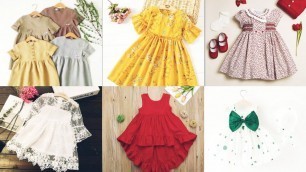 'Cutest Baby Frocks Style 2019/New Seasonal baby Girls Outfits/Kids Fashion'