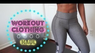 'Workout Clothing Haul'