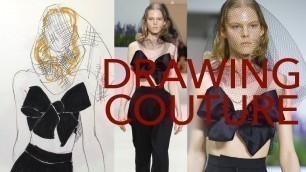 'Drawing Haute Couture'