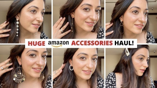 'AMAZON AFFORDABLE ACCESSORIES HAUL | New Fashion Jewellery Haul & Try-On'