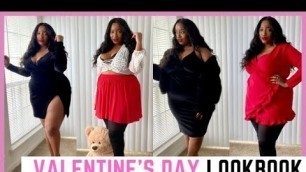 'Plus Size Valentine\'s Day Lookbook ft. Shapessy Shapewear Review| Plus Size Fashion| Plus Size'