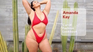 'Amanda Kay Curve Fashion Lookbook Part 2 - 4K'
