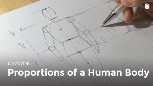 'Learn how to draw easily: Learn the human body proportions'
