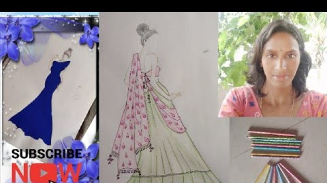 'Fashion design drawings#my best drawings'