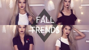'Fall Fashion Trends 2016 + Some Styling Tips'