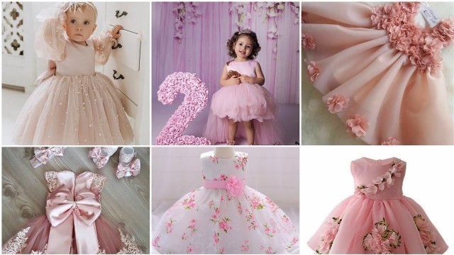 '1st Birthday dress design \"PART 5\"/@Fashion Ideas With Farha Baby Party  Dress Design 2022New