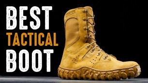 '5 Best Tactical Boots for Military & Combat'