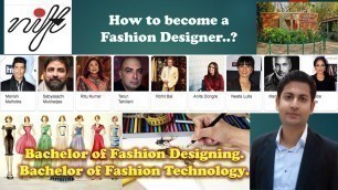 'How to become a Fashion Designer.?'