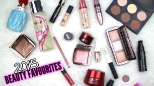 '2015 Beauty Favourites || Makeup, Nails, Skincare, Perfume'