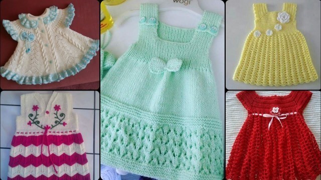 'Lovely crochet Baby Frock, crochet Frocks for girls #babyfashion baby dress collection'