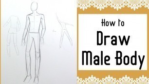 '|How to draw MALE anatomy!|'