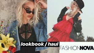 'fashion nova curve lookbook | haul'
