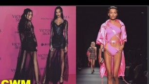 'Lameka Fox Wardrobe Malfunction at the Victoria\'s Secret Fashion Show 2016'