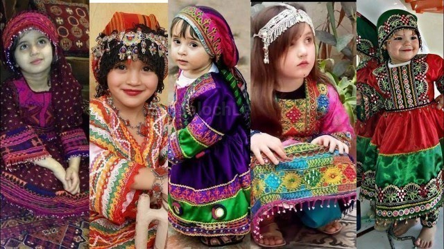 'Afghani dress for baby girls fashion'