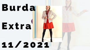 'Burda Extra 11/2021 LINE DRAWINGS | KNIPMODE | FASHION STYLE'