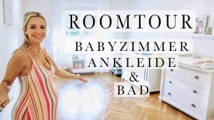'ROOMTOUR Babyzimmer, Ankleide & Bad VORHER/NACHHER| + Baby FASHION HAUL Unboxing'
