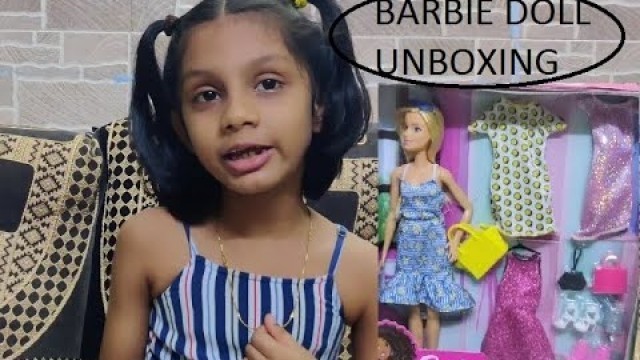 'Unboxing Barbie Fashions & Accessories Pack | Reeti Reviews Barbie Dolls |Pretend Play | Kids Fun'