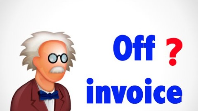 'What is off invoice ? - Wholesale terms'