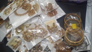 'Wholesale Imitation Jewellery 100Rs Only/Earrings,Necklace Jewellery, Sarees/Free Ship Best Shopping'