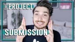 THE PROJECT SUBMISSION - VLOG 03: finally handing in my Fashion Design project will they like?