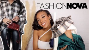 'FASHIONNOVA IS STILL THAT GIRL ! WINTER COLD WEATHER APPROPRIATE LOOK BOOK & TRY ON HAUL !'