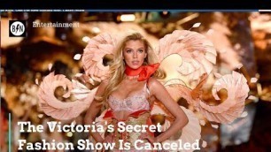 'The Victoria\'s Secret Fashion Show Is Officially Canceled'