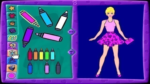'Barbie Fashion Designer(1996) - PC Gameplay (Polish version)'