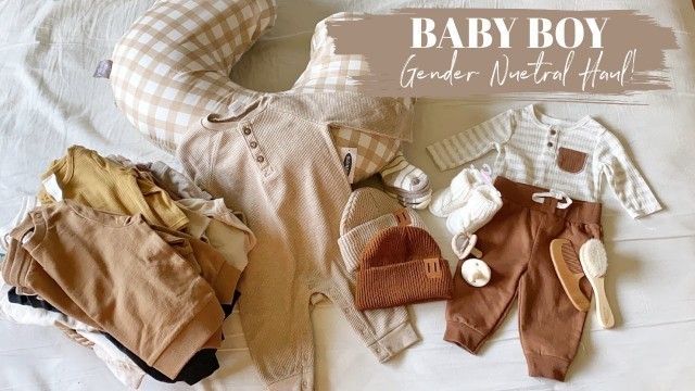 'BABY BOY GENDER NEUTRAL  CLOTHING HAUL! 2020'