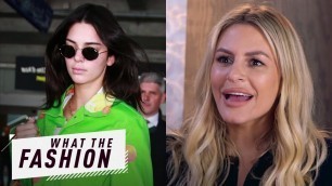 'Kendall Jenner\'s Airport Style Is Far From Basic Bitch | What the Fashion | S2, Ep. 08 | E! News'