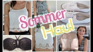 'XXL SOMMER FASHION HAUL 2015 ❤ H&M | Primark | Calzedonia | New Look'