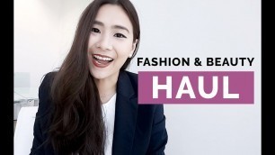 'Fashion & Beauty Haul 2015 | มาเห่อของกับแตน weartoworkstyle'