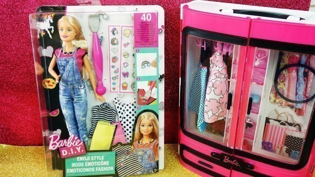 'Unboxing Barbie Diy Emoji Style Doll 