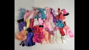 90s Barbie Lot | Dolls Ken Baby Dresses Outfits Shoes Accessories Food Dog