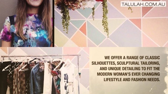 'TALULAH Leading Australian Fashion and Lifestyle Brand'