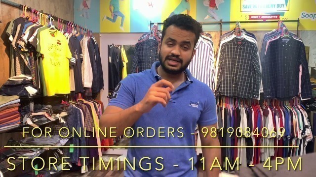 '80% Off on Original And Branded Clothes Premium Brand At Lowest Price Ck,RL Polo,Boss @SooperFashion'