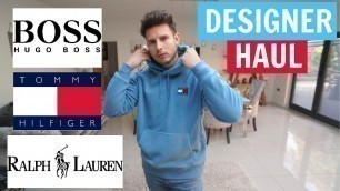 'Men\'s DESIGNER Clothing Haul & Try On | Autumn Fashion 2020'