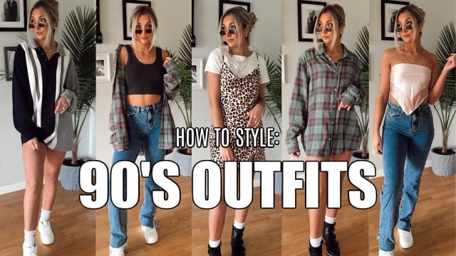 HOW TO STYLE 90'S TRENDS IN 2020 | 90's Inspired Outfits