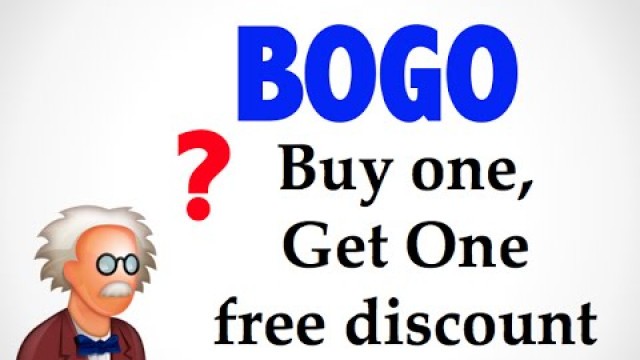 'What is BOGO Buy one get one free ? - Wholesale terms'