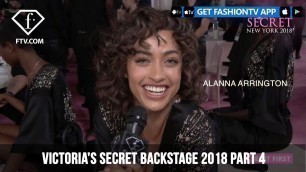 'Alanna Arrington & Subah Koj Backstage Victoria\'s Secret Fashion Show 2018 | FashionTV | FTV'